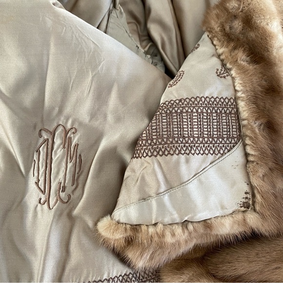 Brown Mink Fur Coat - Picture 8 of 11